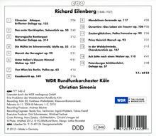 Richard Eilenberg (1848-1925): Orchesterwerke "Petersburger Schlittenfahrt", CD