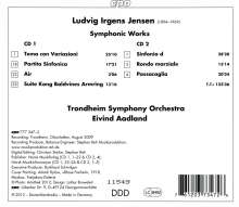 Ludvig Irgens-Jensen (1894-1969): Symphonie d-moll, 2 CDs