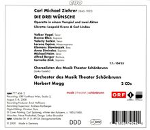 Carl Michael Ziehrer (1843-1922): Die drei Wünsche, 2 CDs