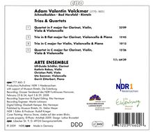 Adam Valentin Volckmar (1770-1851): Trios &amp; Quartette, CD