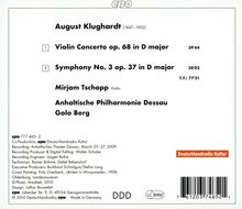 August Klughardt (1847-1902): Symphonie Nr.3 D-Dur op.37, CD