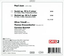 Paul Juon (1872-1940): Klavierquintett op.44, CD