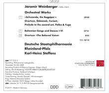 Jaromir Weinberger (1896-1967): Orchesterwerke, CD