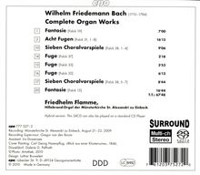 Wilhelm Friedemann Bach (1710-1784): Orgelwerke, Super Audio CD