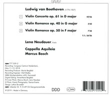 Ludwig van Beethoven (1770-1827): Violinkonzert op.61, CD