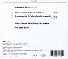 Natanael Berg (1879-1957): Symphonien Nr.4 &amp; 5, CD
