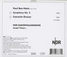 Paul Ben-Haim (1897-1984): Symphonie Nr.2, CD
