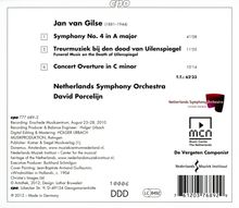 Jan van Gilse (1881-1944): Symphonie Nr.4, CD