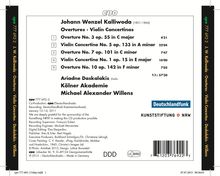 Johann Baptist Wenzel Kalliwoda (1801-1866): Violin-Concertini Nr.1 &amp; 5 (opp.15 &amp; 133), CD