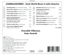 Tambalagumba - Early World Music in Latin America, CD