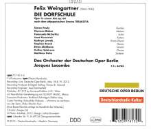 Felix Weingartner (1863-1942): Die Dorfschule op.64, CD