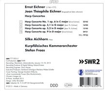 Ernst Eichner (1740-1777): Harfenkonzerte op.6 &amp; 9, CD