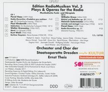 Edition RadioMusiken Vol.3 - Plays &amp; Opera for the Radio, 2 CDs
