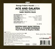Georg Friedrich Händel (1685-1759): Acis und Galatea (1718), 2 CDs