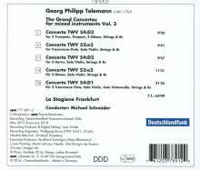 Georg Philipp Telemann (1681-1767): Konzerte für mehrere Instrumente &amp; Orchester Vol.3, CD