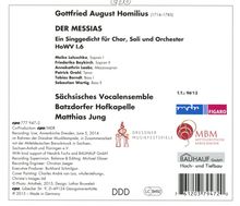 Gottfried August Homilius (1714-1785): Der Messias, 2 CDs