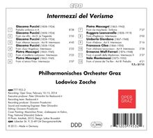 Philharmonisches Orchester Graz - Intermezzi del Verismo, CD