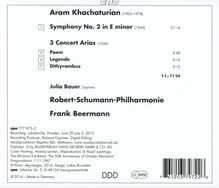 Aram Khachaturian (1903-1978): Symphonie Nr.2, CD