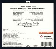 Zdenek Fibich (1850-1900): Die Braut von Messina, 2 CDs