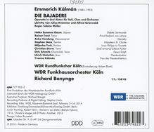 Emmerich Kalman (1882-1953): Die Bajadere, 2 CDs