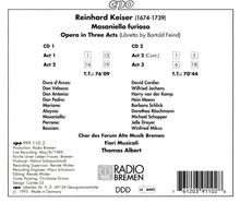 Reinhard Keiser (1674-1739): Masaniello Furioso, 2 CDs