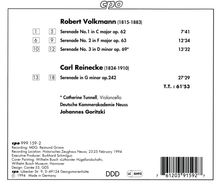 Robert Volkmann (1815-1883): Serenaden Nr.1-3, CD
