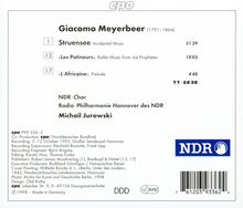 Giacomo Meyerbeer (1791-1864): Struensee (Bühnenmusik), CD