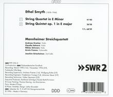 Ethel Smyth (1858-1944): Streichquartett e-moll, CD