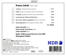 Franz Lehar (1870-1948): Orchesterwerke, CD