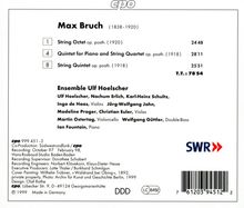 Max Bruch (1838-1920): Streichoktett (1920), CD