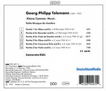 Georg Philipp Telemann (1681-1767): Die Kleine Kammermusik, CD