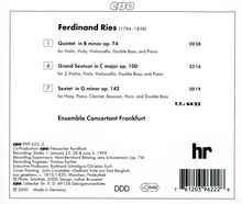 Ferdinand Ries (1784-1838): Klavierquintett op.74, CD