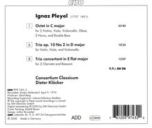 Ignaz Pleyel (1757-1831): Oktett für Oboe, 2 Hörner, 2 Violinen, Viola, Cello &amp; Kontrabass, CD