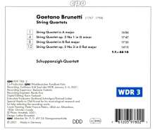 Gaetano Brunetti (1744-1798): 4 Streichquartette, CD