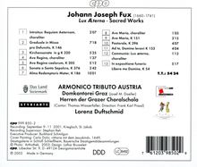 Johann Joseph Fux (1660-1741): Geistliche Musik, CD