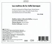 Les Maitres de la Vielle Baroque, CD