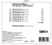 Antonio Caldara (1671-1736): Triosonaten &amp; Cellosonaten, CD