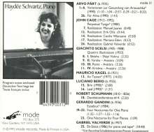 Haydee Schvartz,Klavier, CD