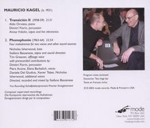 Mauricio Kagel (1931-2008): Phonophonie (4 Melodramen für 2 Stimmen &amp; Klangquellen), CD