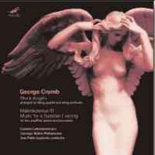 George Crumb (1929-2022): Black Angels für Electric String Quartet, CD