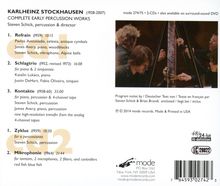 Karlheinz Stockhausen (1928-2007): Werke für Percussion, 2 CDs