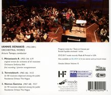 Iannis Xenakis (1922-2001): Orchesterwerke, CD