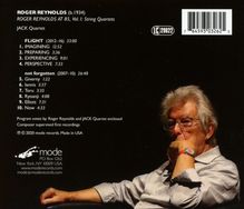 Roger Reynolds (geb. 1934): Streichquartette, CD