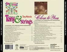 Tony Mottola: Tony and Strings / Close to You, Super Audio CD