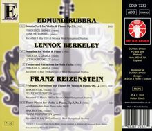 Lennox Berkeley (1903-1989): Sonatina für Violine &amp; Klavier op.17, CD