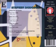 Stephen Dodgson (1924-2013): Essays für Orchester Nr.1-5, CD