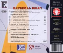 Havergal Brian (1876-1972): Symphonien Nr.10 &amp; 30, CD