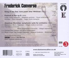 Frederick Shepherd Converse (1871-1940): American Sketches (Suite für Orchester), CD