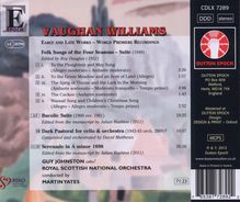 Ralph Vaughan Williams (1872-1958): Early and Late Works, CD