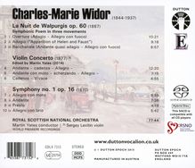 Charles-Marie Widor (1844-1937): Symphonie Nr.1 op.16, Super Audio CD